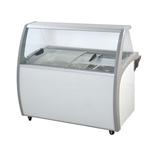 Isdisk Scandomestic SIC9WB, hvid