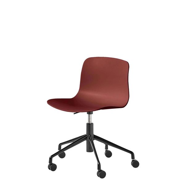 Kontorstol HAY AAC 50, sort/bordeaux