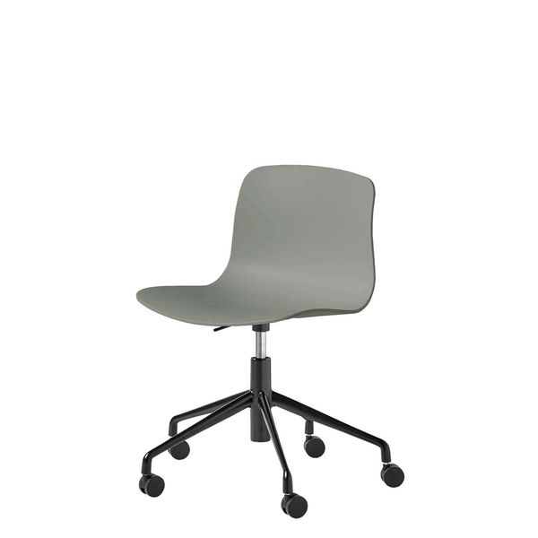 Kontorstol HAY AAC 50, sort/grågrøn