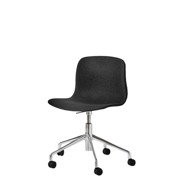 Kontorstol HAY AAC 51, blank/sort stof
