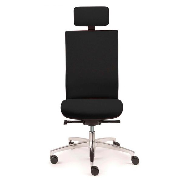 Kontorstol Just AJ 4897, sort stel