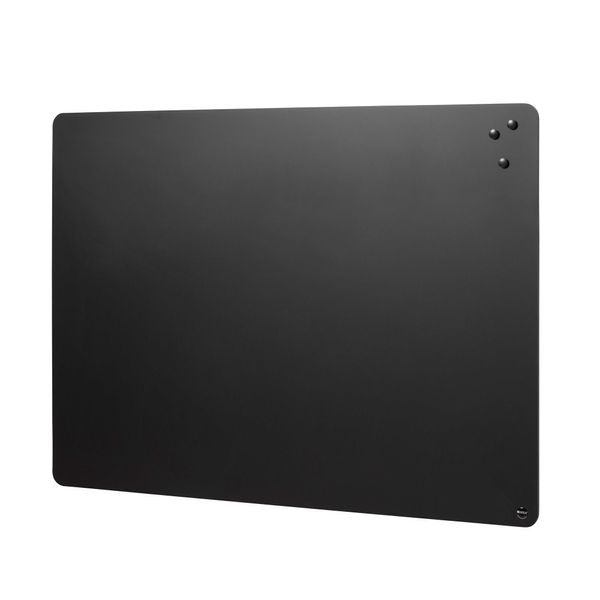 Rammeløs kridttavle 87x117 cm, sort