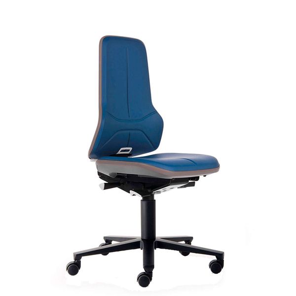 Laboratoriestol Bimos Neon 9573 blå/grå