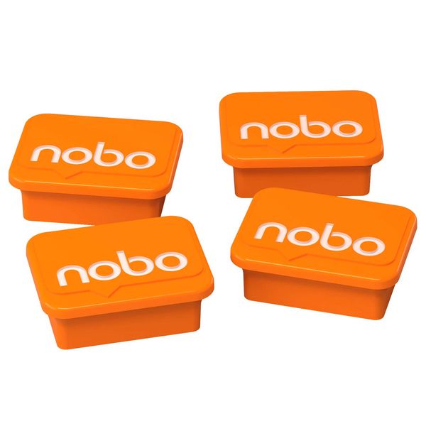 Nobo magneter til whiteboard, 4 stk.