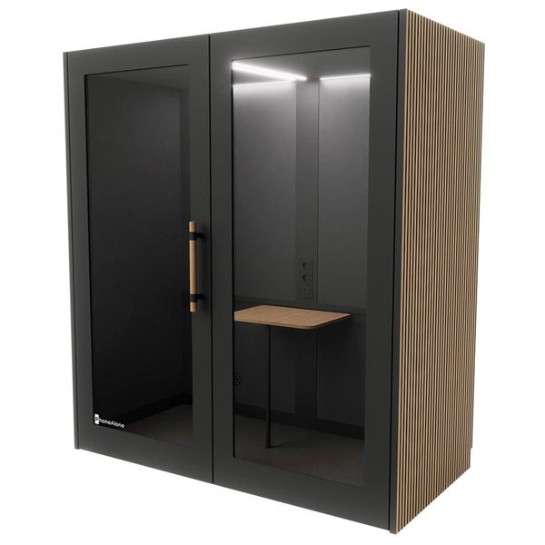 Dobbeltboks PhoneAlone, egetræslameller