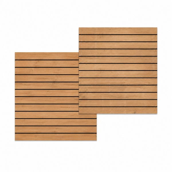 Rillepanel Basic+ 120x120, rustik eg, 2p