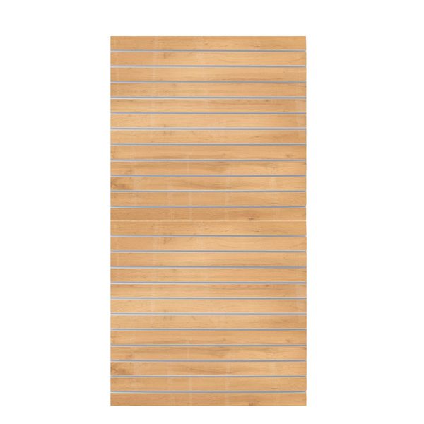 Rillepanel 120x240 h cm, rustik eg