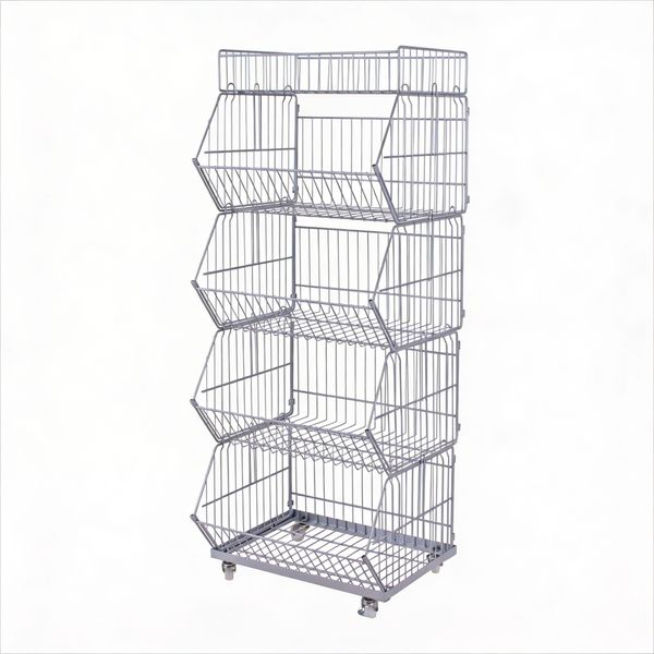 Stabelsælger StackLine 50 cm, zink