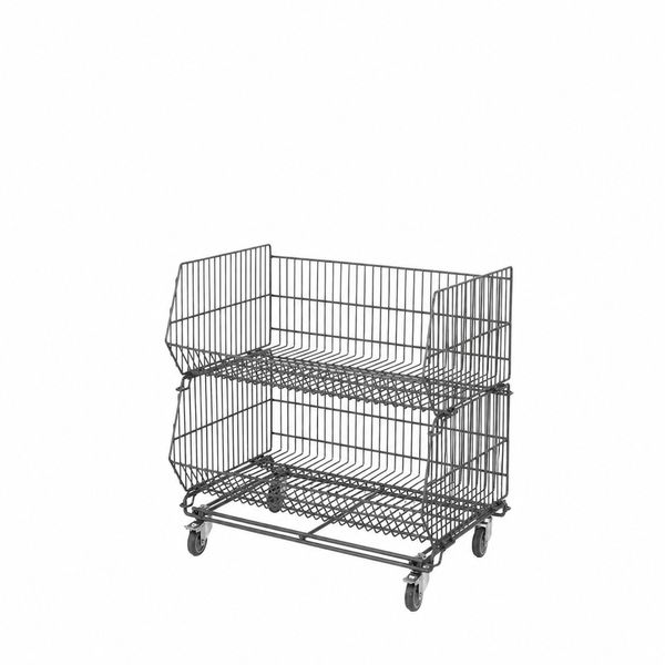 Stabelsælger FlexBasket 75 cm, antracit
