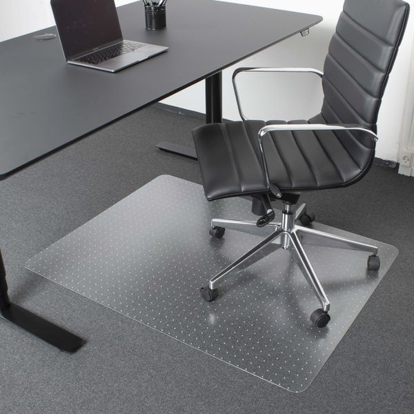 Stoleunderlag Floorlux m/pigge 120x150 cm.