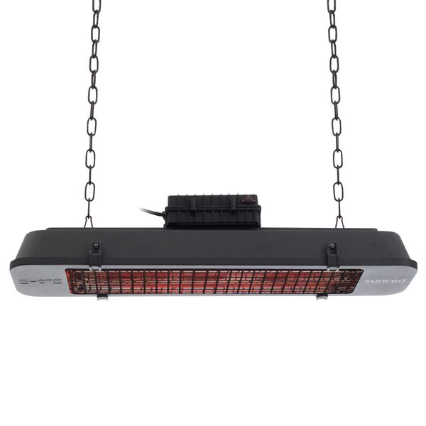 Terrassevarmer Sunred Dark loft 2500W