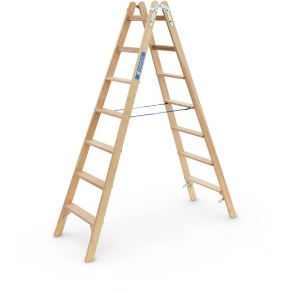 Wienerstige træ 2 x 7 trin, 2,1 m.